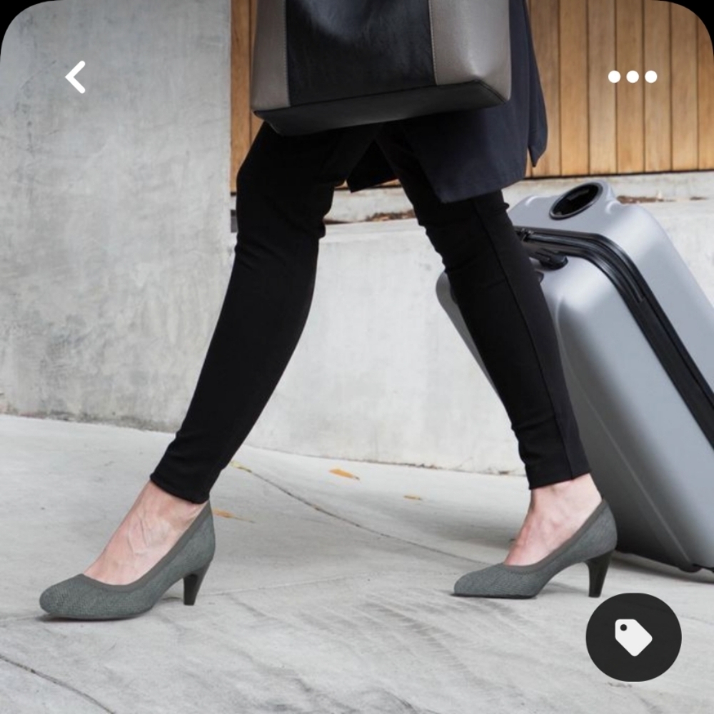 Betabrand Late to the Gate Comfort Heels